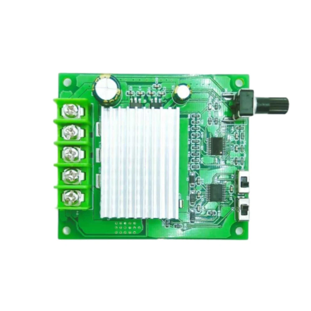 

DC6-20V Three-phase Brushless Motor Driver 10A DC Motor Control Board 200W Motor Controller No Hall with Reverse Protection