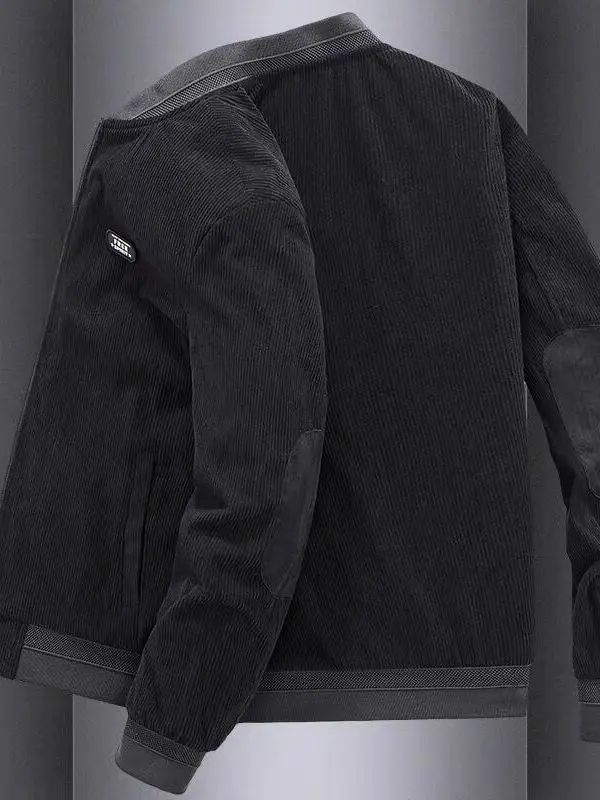 

Свободный крой, бейсбольный воротник, мужской тюнер, осенне-зимний новый Sle, повседневный тонкий бейсбольный воротник, мужской тюнер, дышащий полиэстер