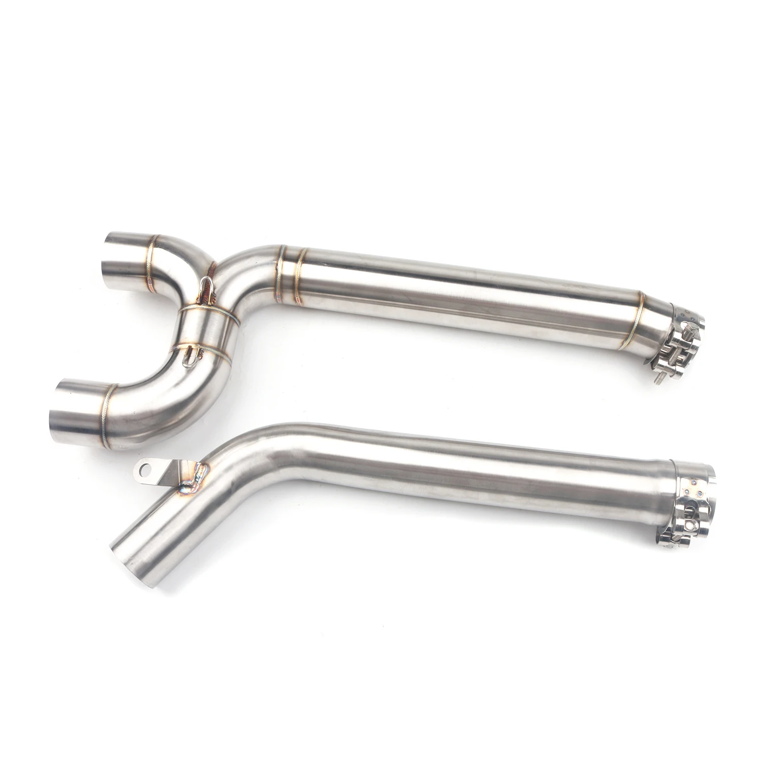 Motorcycle Exhaust Muffler Middle Pipe For Yamaha FZ-6N FZ-6S FZ6 S2 Fazer 600 2004-2009 Exhaust Link Pipe FZ6S FZ6N Fazer600 S2 view 3