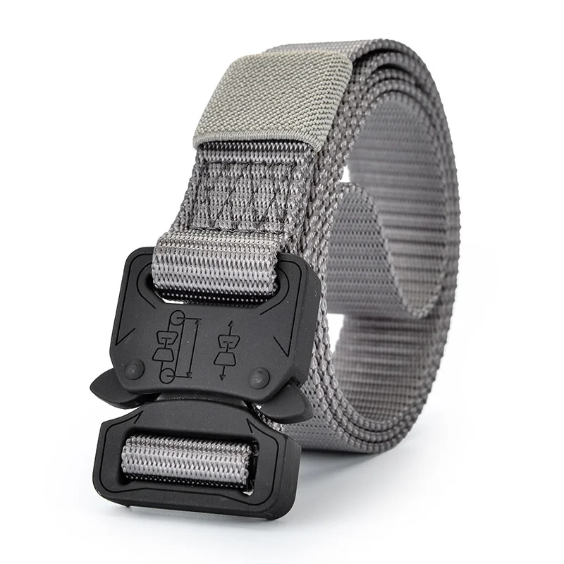 2.5cm Women Army Tactical Nylon Belts Military Equipment Soldier Combat Outdoor Sport Strap Waistband