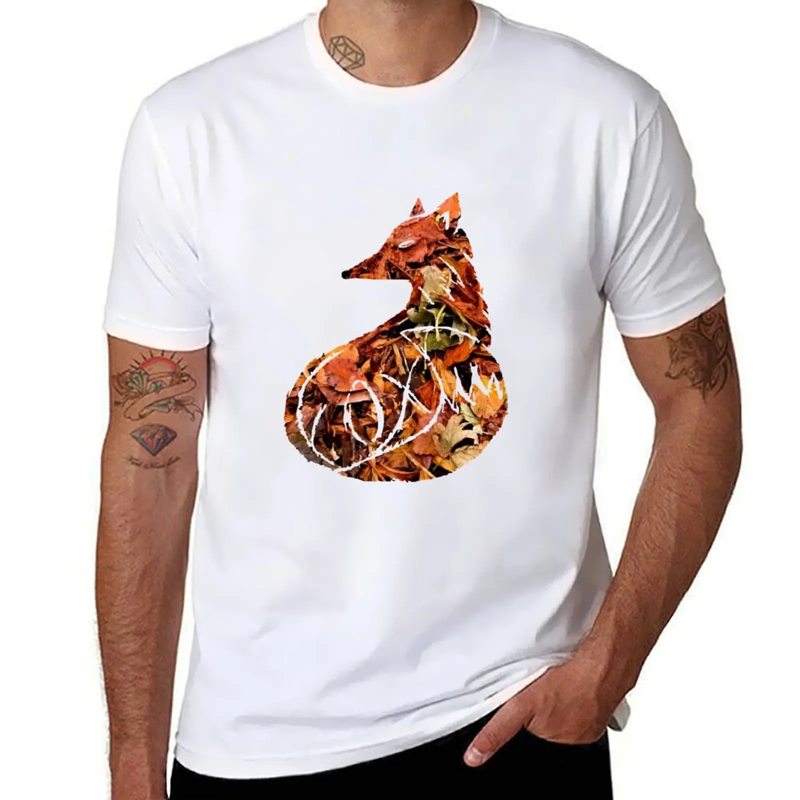 

Fox T-Shirt cotton t shirts man 100% cotton t shirt man man tshirt T-shirt