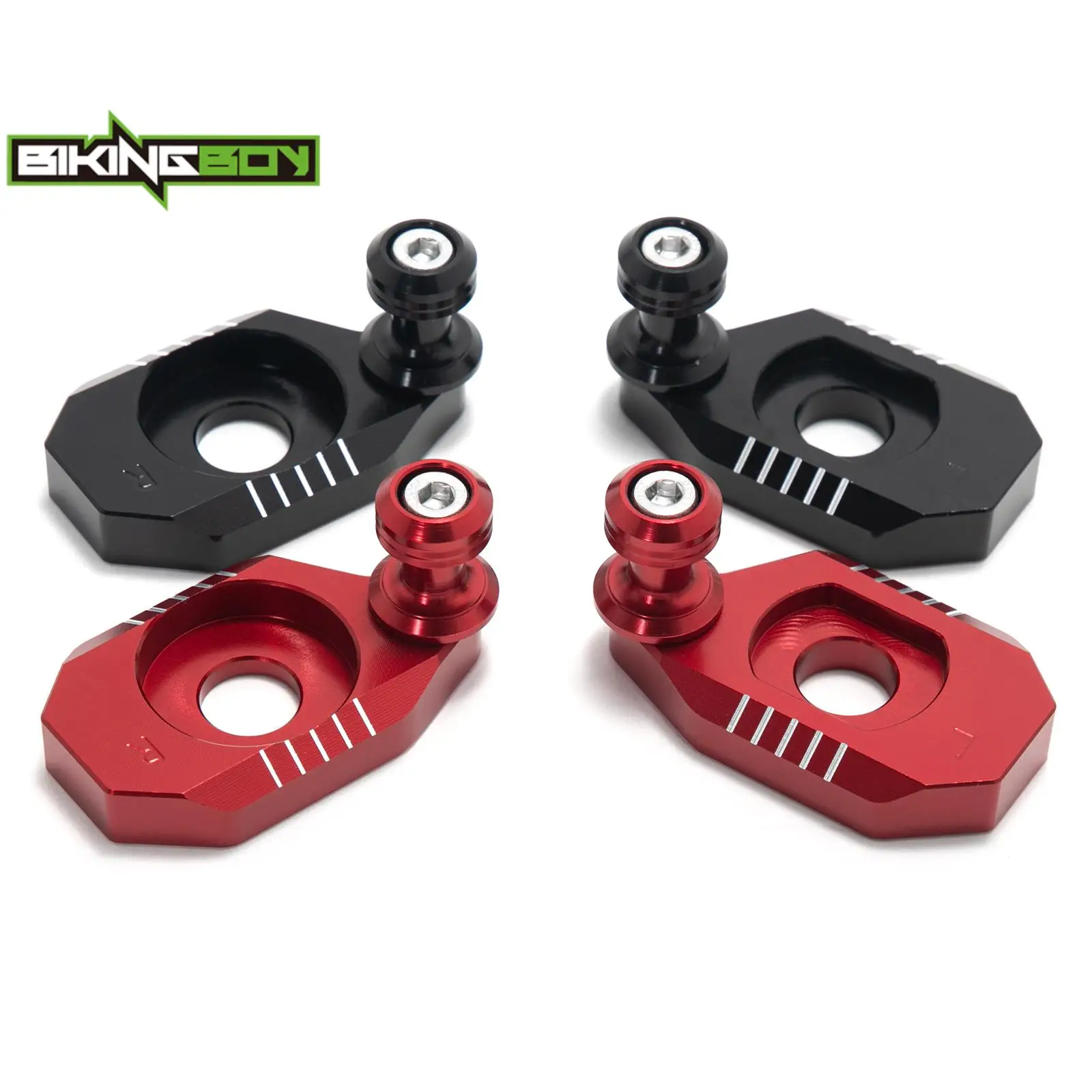 BIKINGBOY For Apollo RFN For Beta Explorer Axle Blocks Chain Adjuster Lifting Screws Electric Dirt Bike Off-Road MX Motocross