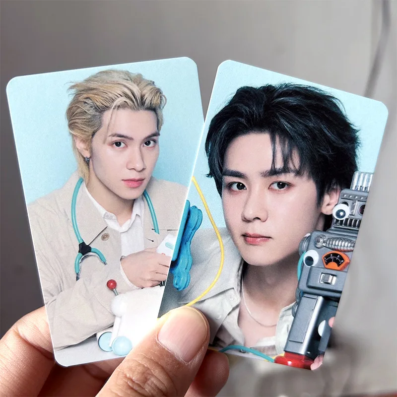 KPOP WAYV 2025 SEASON’S Greetings Postcards KUN Ten WINWIN Lucas HENDERY YANGYAN Photocard Two-Sided LOMO Card Fans Collection