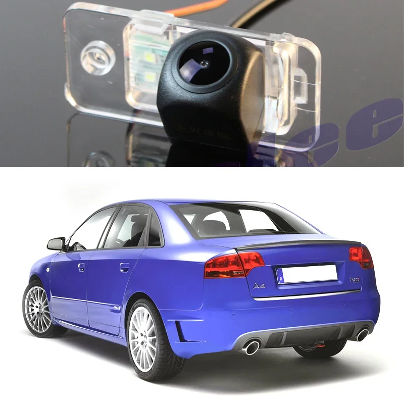 

For Audi A4 S4 RS4 2001~2008 Car Rear Camera Reverse Image CAM Night View AHD CCD WaterProof 1080 720 Dedicated Back Up Camera