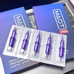 MAST PRO10PCS RL Tattoo Cartridge Needles Permanent Makeup Machine Pen Disposable Sterile Round Liner Body acupuncture