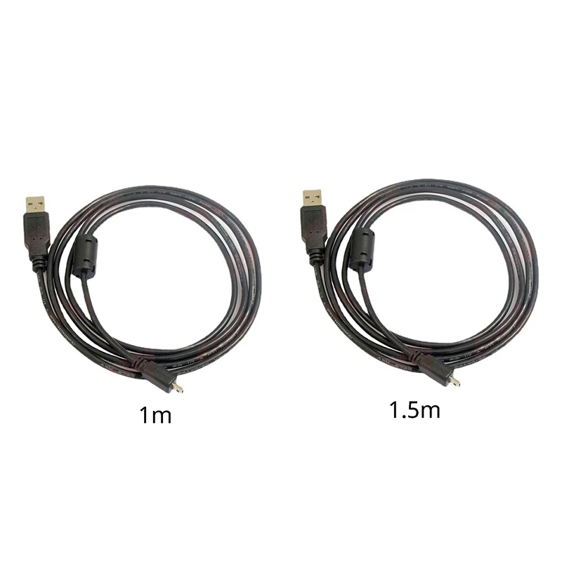 UC-E6 Data Cable Digital Camera USB Mini 8 Pin Universal For Nikon Fuji Panasonic Olympus Sony With Magnetic Ring