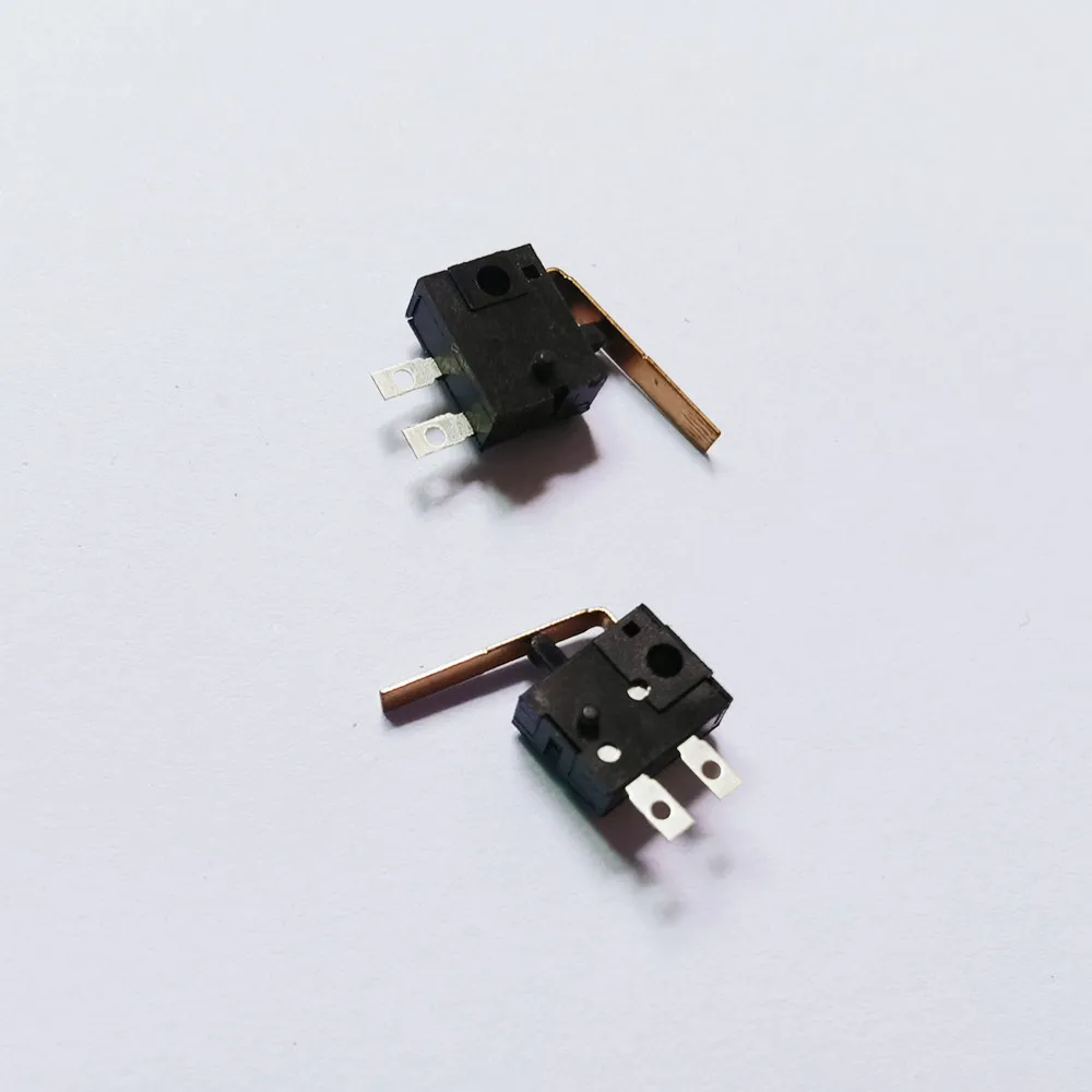 Original new 100% import handle normally open silent micro switch metal handle small micro limit stroke switch with hole