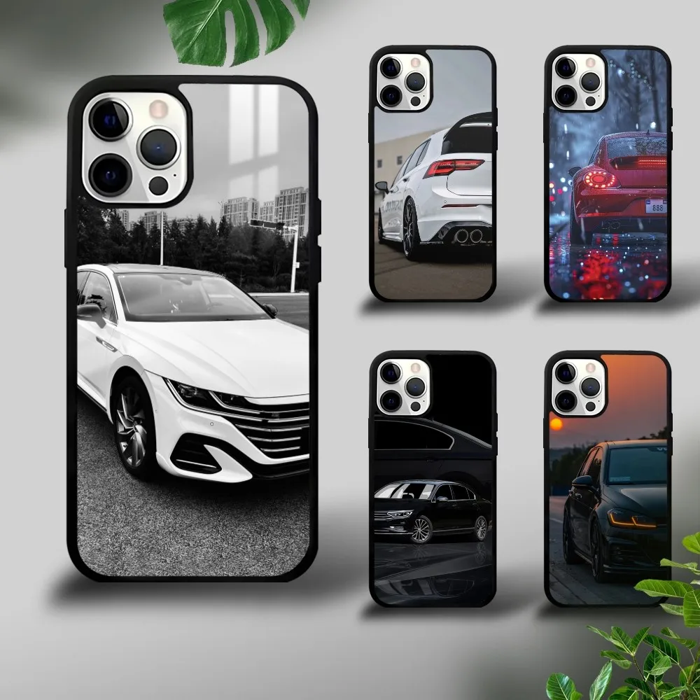 Car Sport G-Golf G-GTI Phone Case For iPhone 16 15 14 13 12 11 Pro Xs Max Mini Plus Celulares Hard Funda