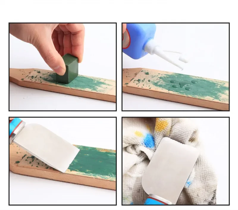 Pasta de pulido verde, compuesto de pulido de joyería de Metal, pasta abrasiva fina de alúmina, abrasivo, 1 Uds.