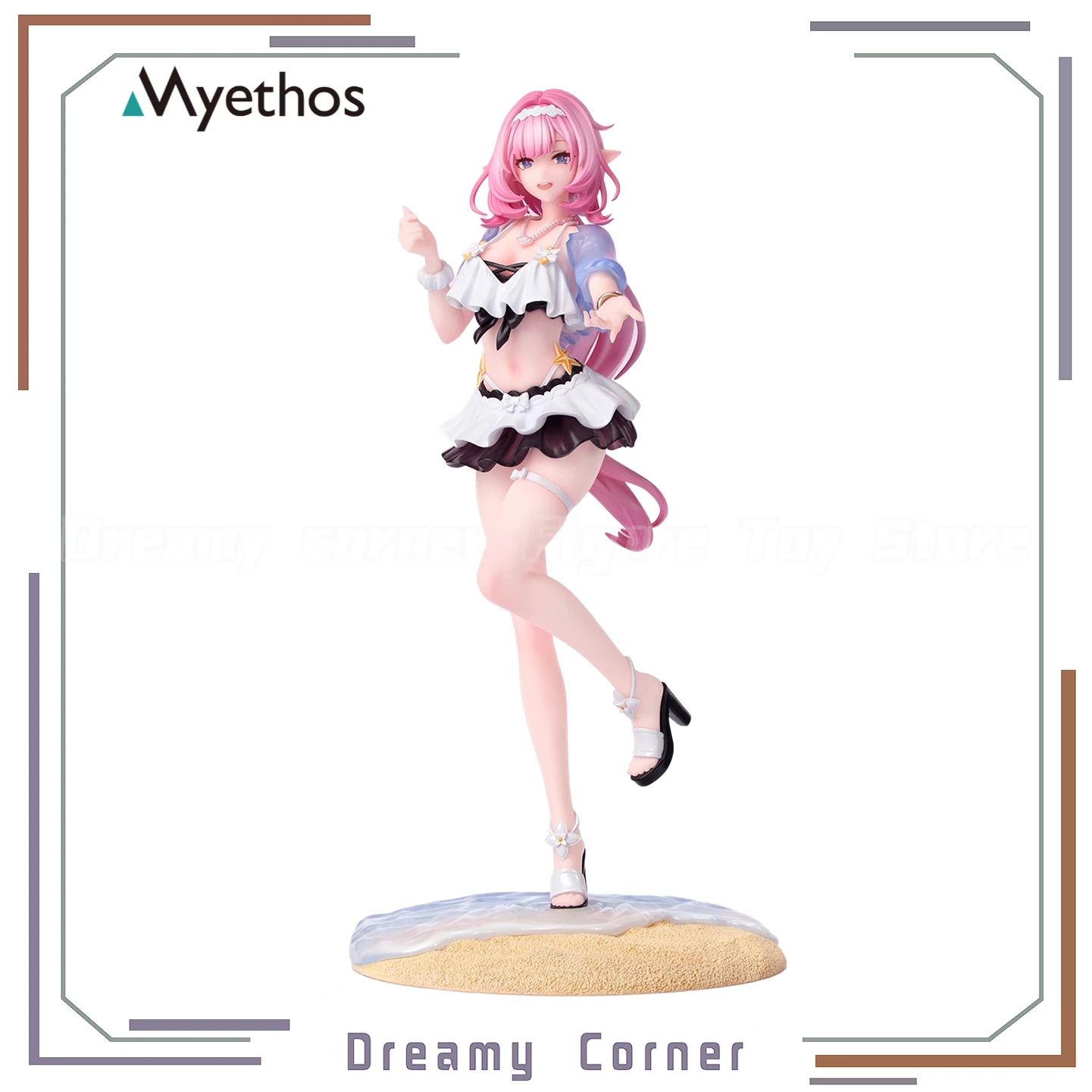 

【В наличии】Оригинальный подарок Myethos + Honkai Impact 3 Elysia, летняя фея, фигурки мисс красоты, украшения в стиле аниме