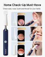2025 Bebird I35R Visual Ear Cleaner Wax Removal HD Clipable Tweezers Earpick Wireless Cleaning Endoscope Mini Camera Health Care