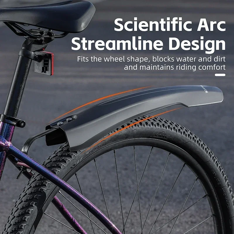 

WEST BIKING MTB широкий брызговик 26/27,5/29 универсальный полный защитный комплект передних и задних крыльев XC защита от грязи детали для горного велосипеда