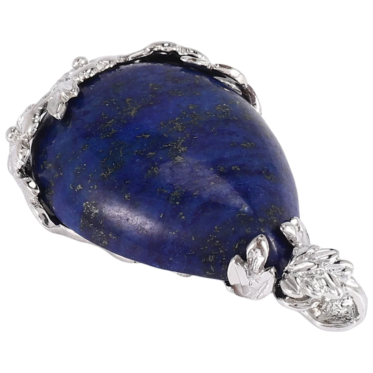 FZFZ المرأة الملاك الدموع قطرة الماء الأحجار الكريمة شبه الكريمة قلادة - اللازورد