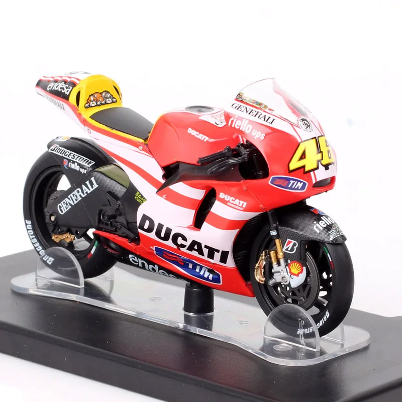 

Масштаб 1/18 Ducati Desmosedici GP11 чемпионат мира 2011 GP гоночный мотоцикл Литые и игрушечные автомобили модельная копия велосипеда