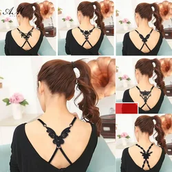 1Pair Bra Straps Lace Back Cross Underwear Straps for Women Non-slip Underwear Straps Lady Girl Decoration Shoulder Strap