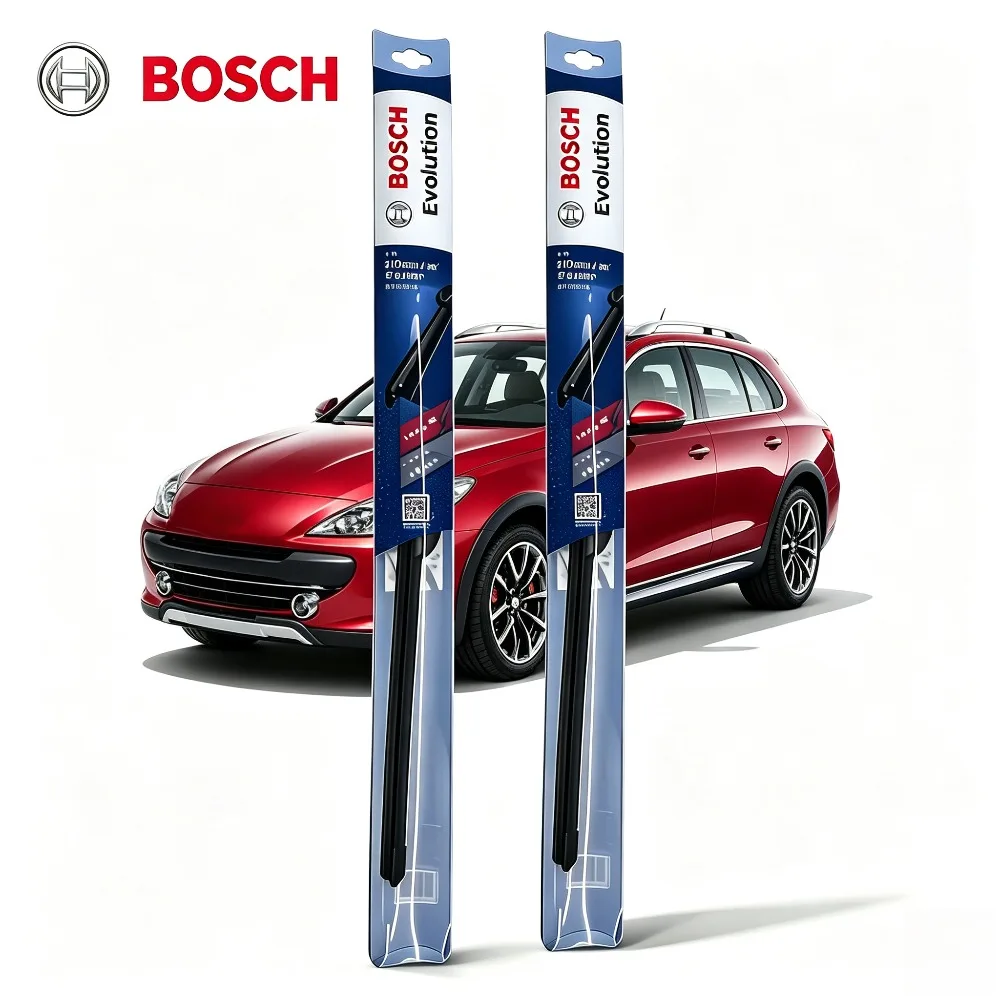 Balais d'essuie-glace Bosch Evolution Auto 14-26 pouces, accessoires d'essuie-glace silencieux et lisses, utilisés pour Peugeot 307 Berline