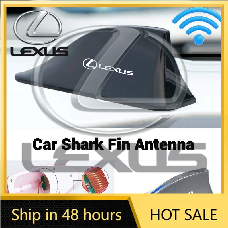 

Новинка 2026: Горячая продажа! Наклейки для интерьера автомобиля, антенна в форме плавника акулы для крыши, улучшающая радиосигнал, для Lexus CT200h, ES250, ES300h, NX300h, R