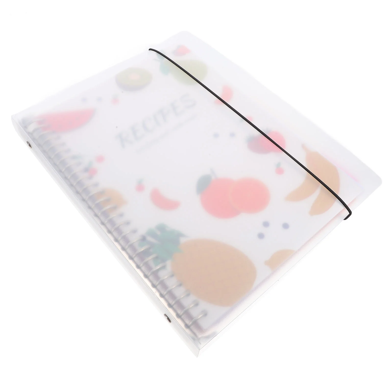 Recipe Book Supply Binder Notebook DIY Notebooke Paper Recipes for Household Planner