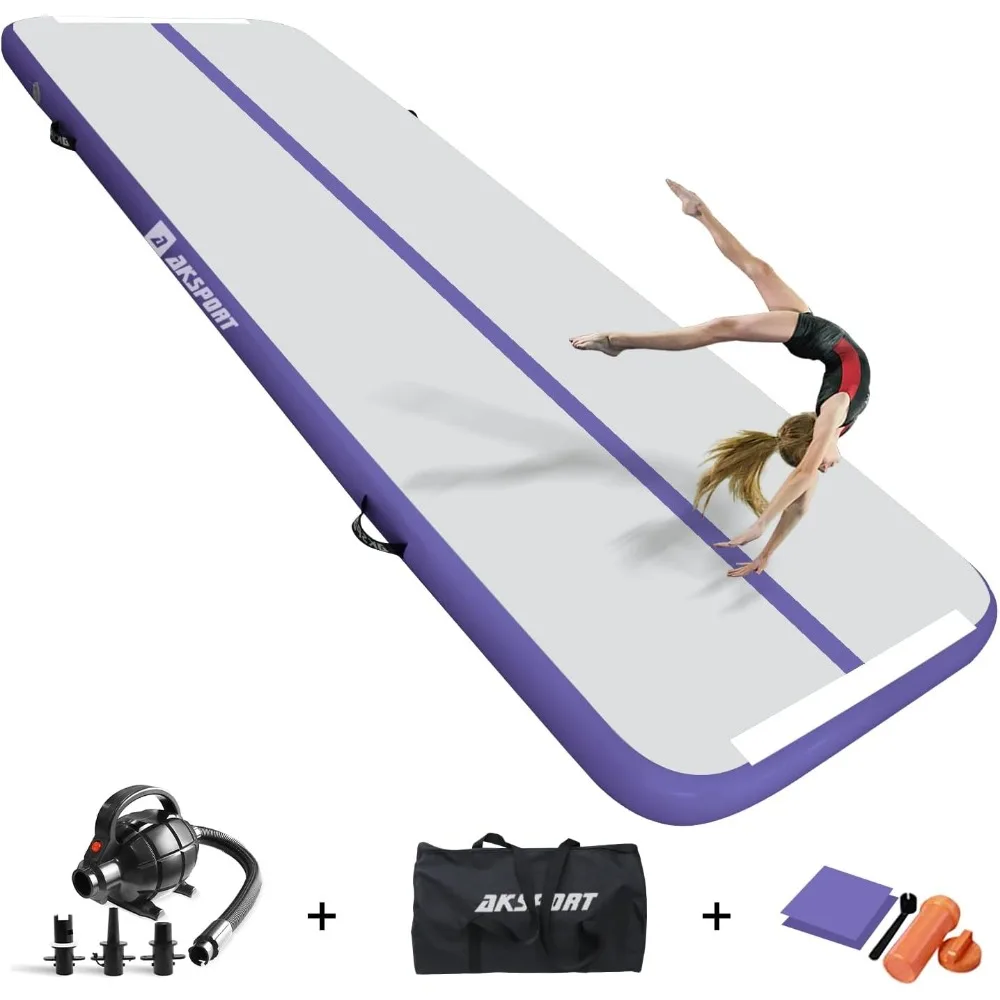 

Gymnastics Air Mat Tumble Track Tumbling Mat Inflatable Floor Mats with Air Pump