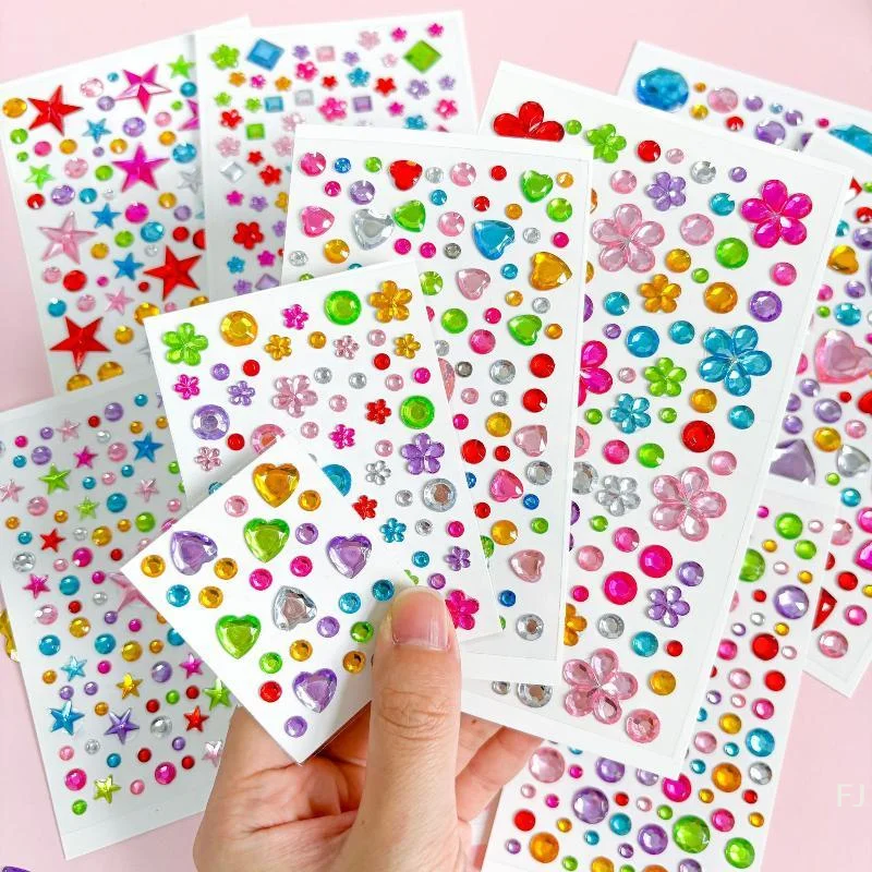 [yu]2150-3514pcs-adesivos-de-gemas-para-joias-artesanato-diy-autoadesivos-varias-formas-strass-joias-faciais-acrilico-presente-para-festas-e-feriados