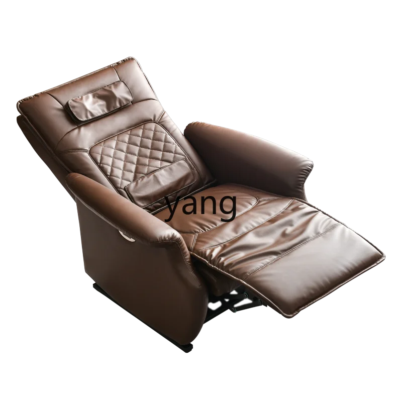 

LTT Multifunctional Electric Rocking Chair Adult Couch Leisure Simple Modern Massage Chair Genuine Leather