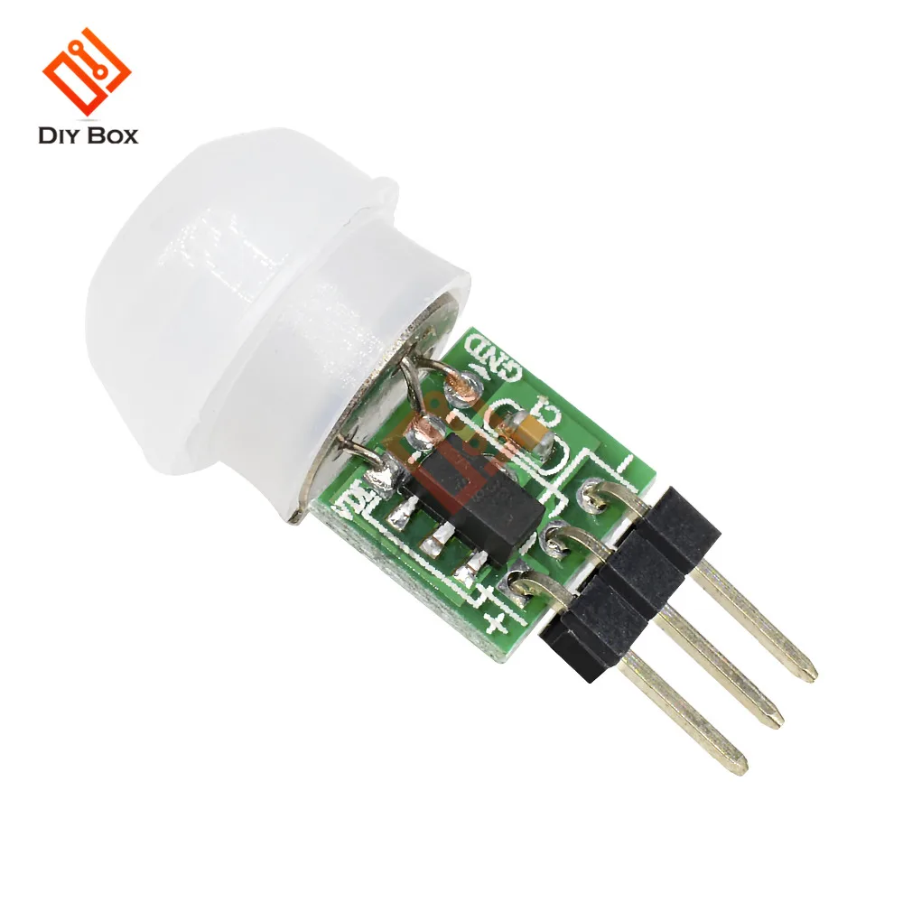 DC 5V 12V Mini PIR Motion Sensor Switch Module IR Infrared Human Induction Sensor Detector Controller Switch for LED Light AM312