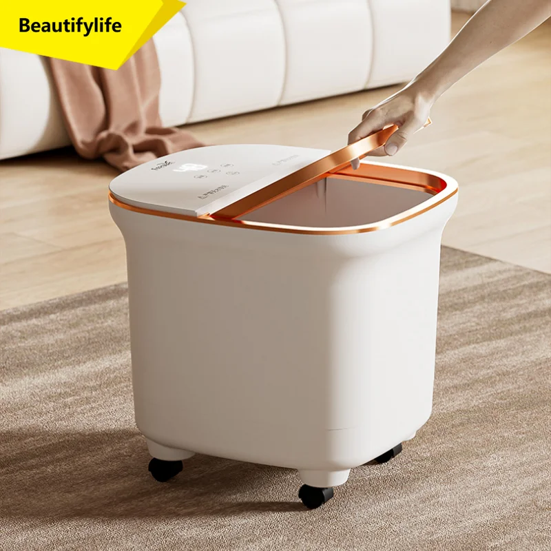 

A61 Foot Bath Barrel Constant Temperature Heating Foot Bath Tub Electric Massage Dormitory Home Automatic Adjustment