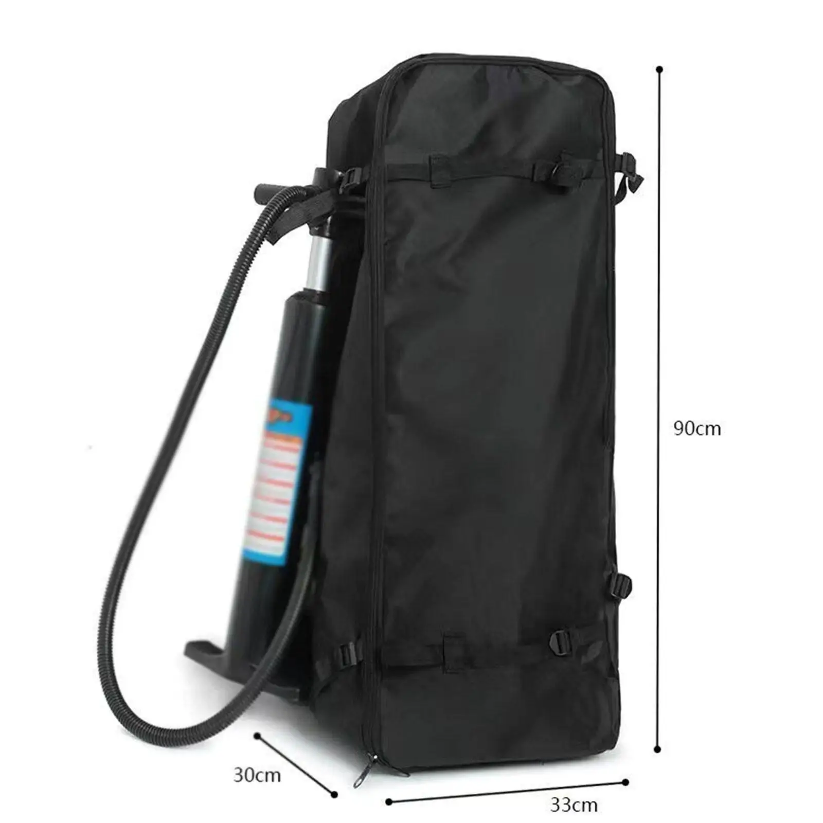 

Рюкзак для падлборда, сумка для падлборда с регулируемыми ремнями, большая вместимость, портативная сумка для серфборда для путешествий, пляжа и серфинга