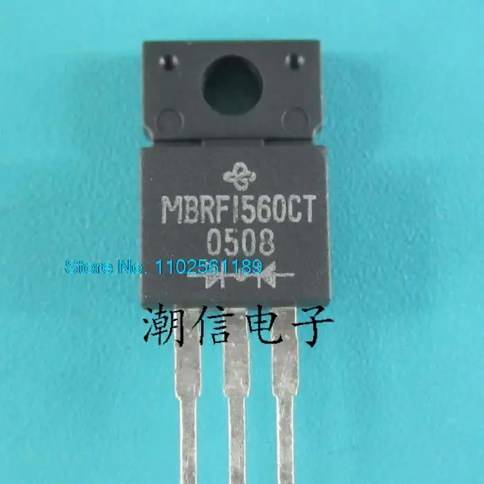 10PCS/LOT  MBRF1560CT   TO-220F