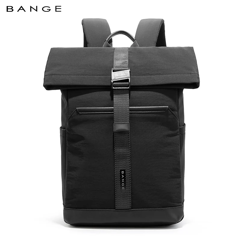 BANGE حقائب مدرسية مقاومة للماء خفيفة الوزن ذات سعة كبيرة حقيبة ظهر مدرسية للكمبيوتر المحمول كيس دوس