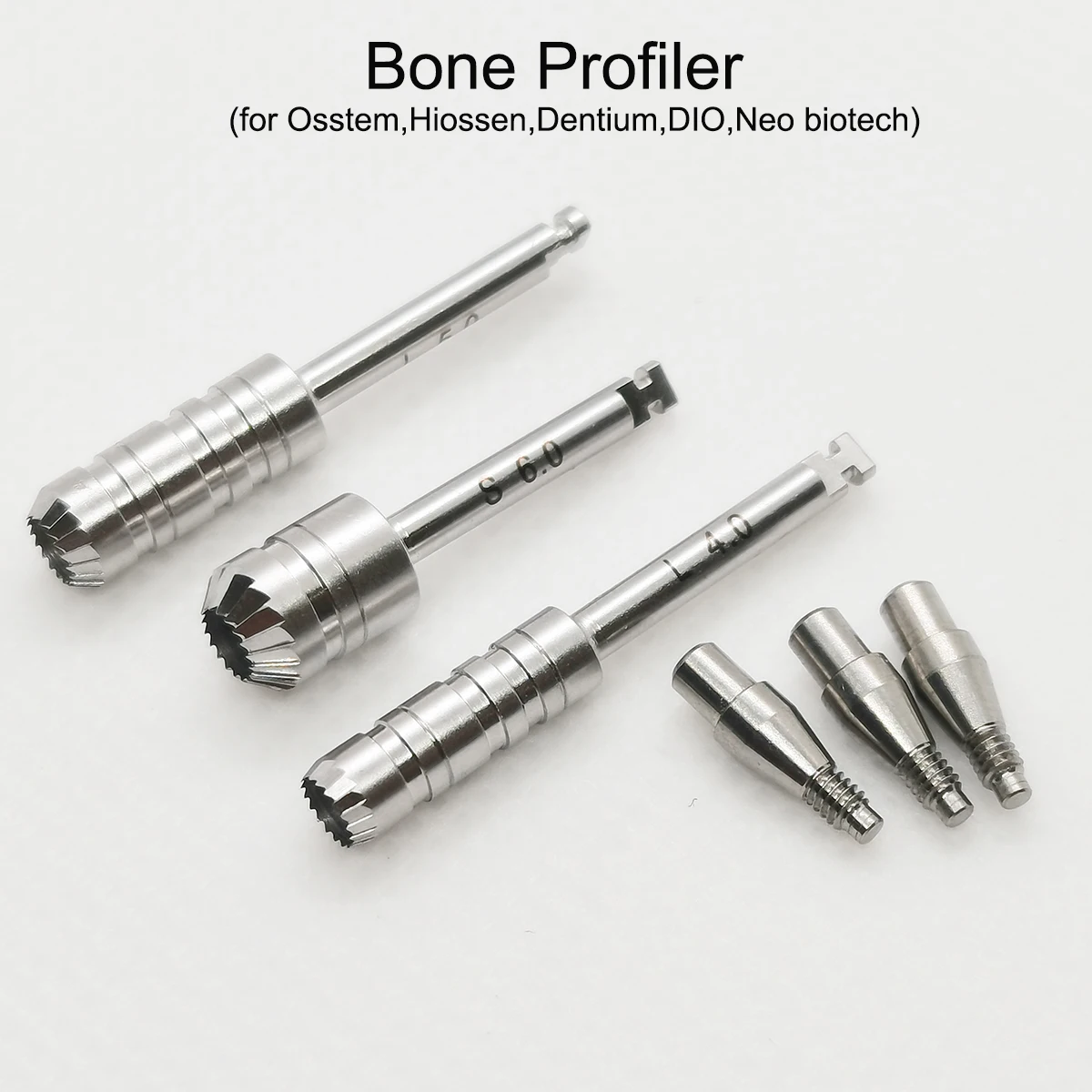 

Dental Implant Bone Profiler Guide Screw Surgical Instrument Bone Grinding Oral Implant Peripheral Bone Hiossen OSSTEM Dentium