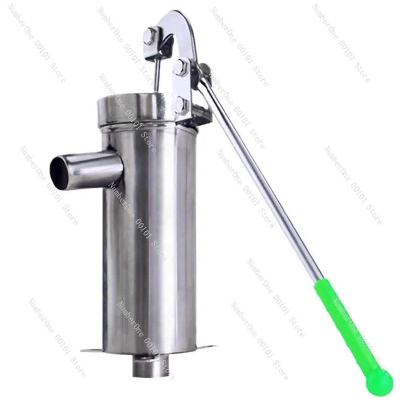 

Extended and thickened stainless steel pressurized water well hand-cranked water pump water press machine offshore well head