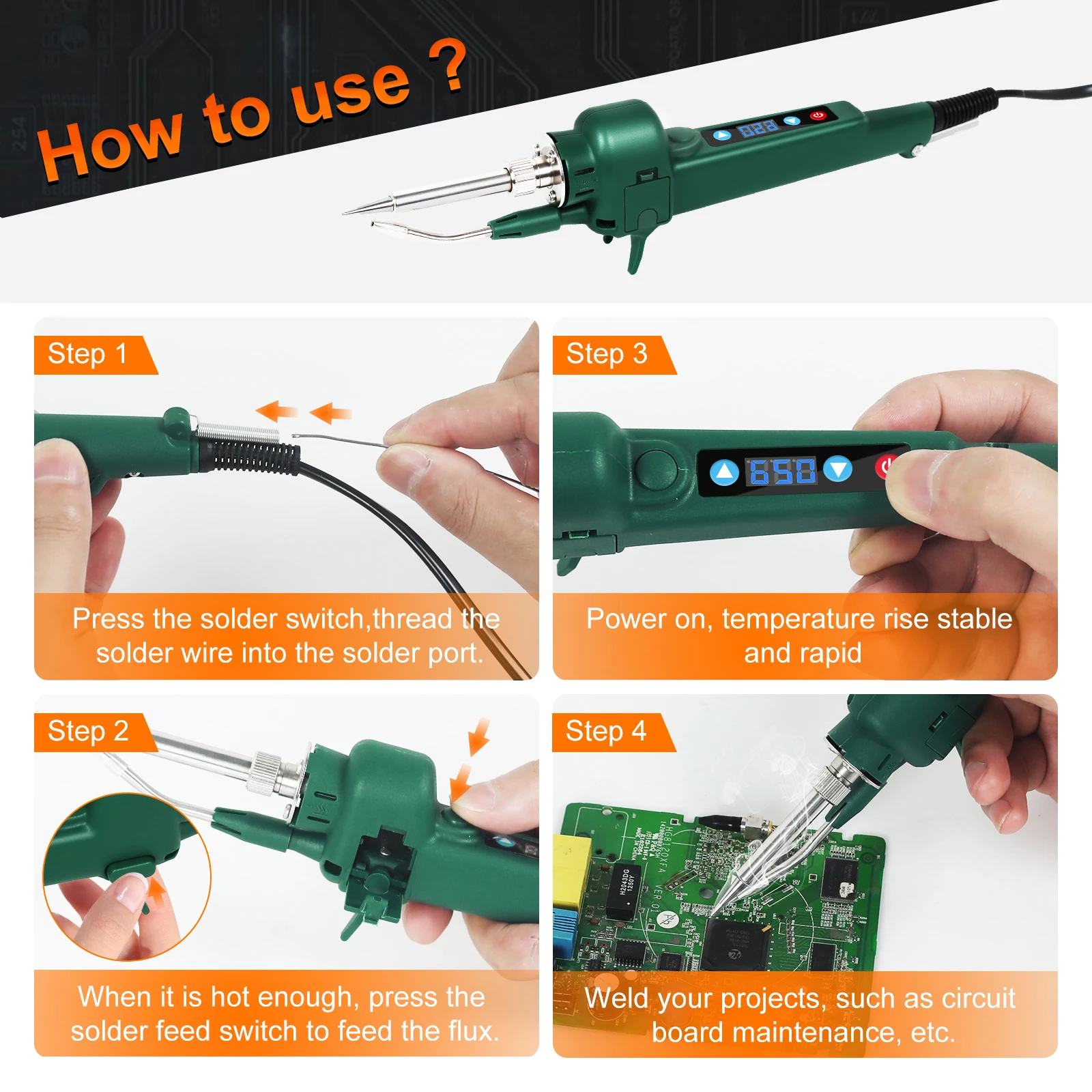 NEWACALOX 360 ° Tempat PCB Dapat Disesuaikan dengan 2 Buah Solder Fleksibel Magnetik Perbaikan Tangan Ketiga Stasiun Bantuan