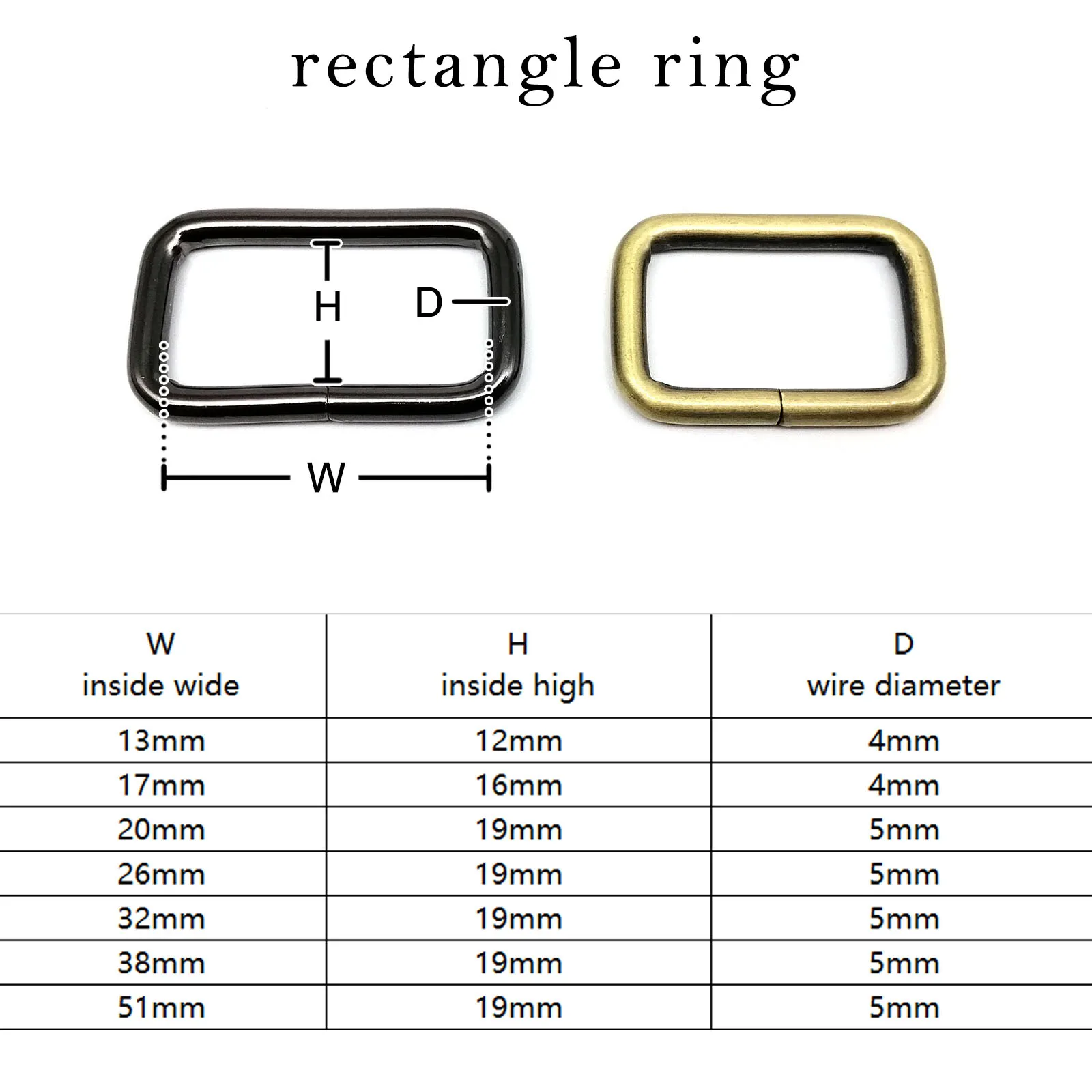 Verdickt Leder Hand Tasche Rucksack Strap Gürtel Web O D Ring Rechteck Tri-glide Passen Roller Pin Schnalle Slider dreieck Verschluss – Detail 18
