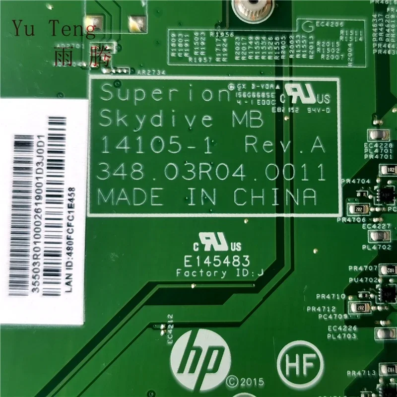 Untuk motherboard HP Envy Curved 34-A AIO 810716 -602 810716 -002 14105-1 motherboard tes 100% oke kirim
