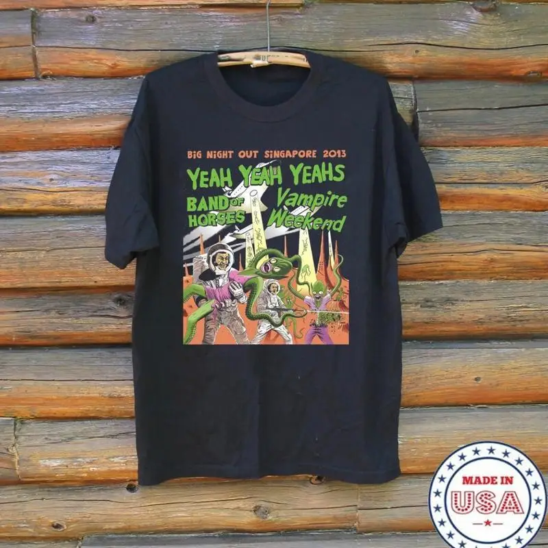 

Хлопковая футболка Yeah Yeahs Band Big Night Out Uu845