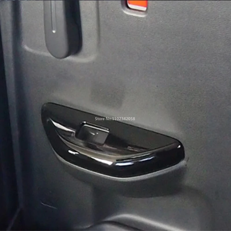 For HONDA STEPWGN / STEPWGN SPADA RP 2015-2021 P/W PANEL Door armrest Window Lift Switch Frame Car Styling Sticker Accessories