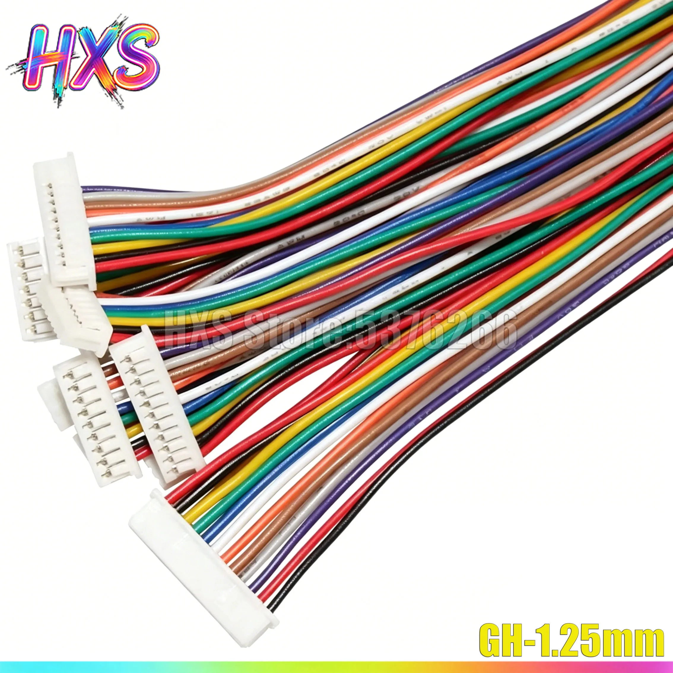 10 sztuk 1.0 1.25 1.5 2.0 2.54 SH/JST/ZH/PH/XH 1.0MM 1.25MM 1.5MM 2.0MM 2.54MM żeńskie złącze wtykowe z drutu 2/3/4/5/6/7/8/10Pin