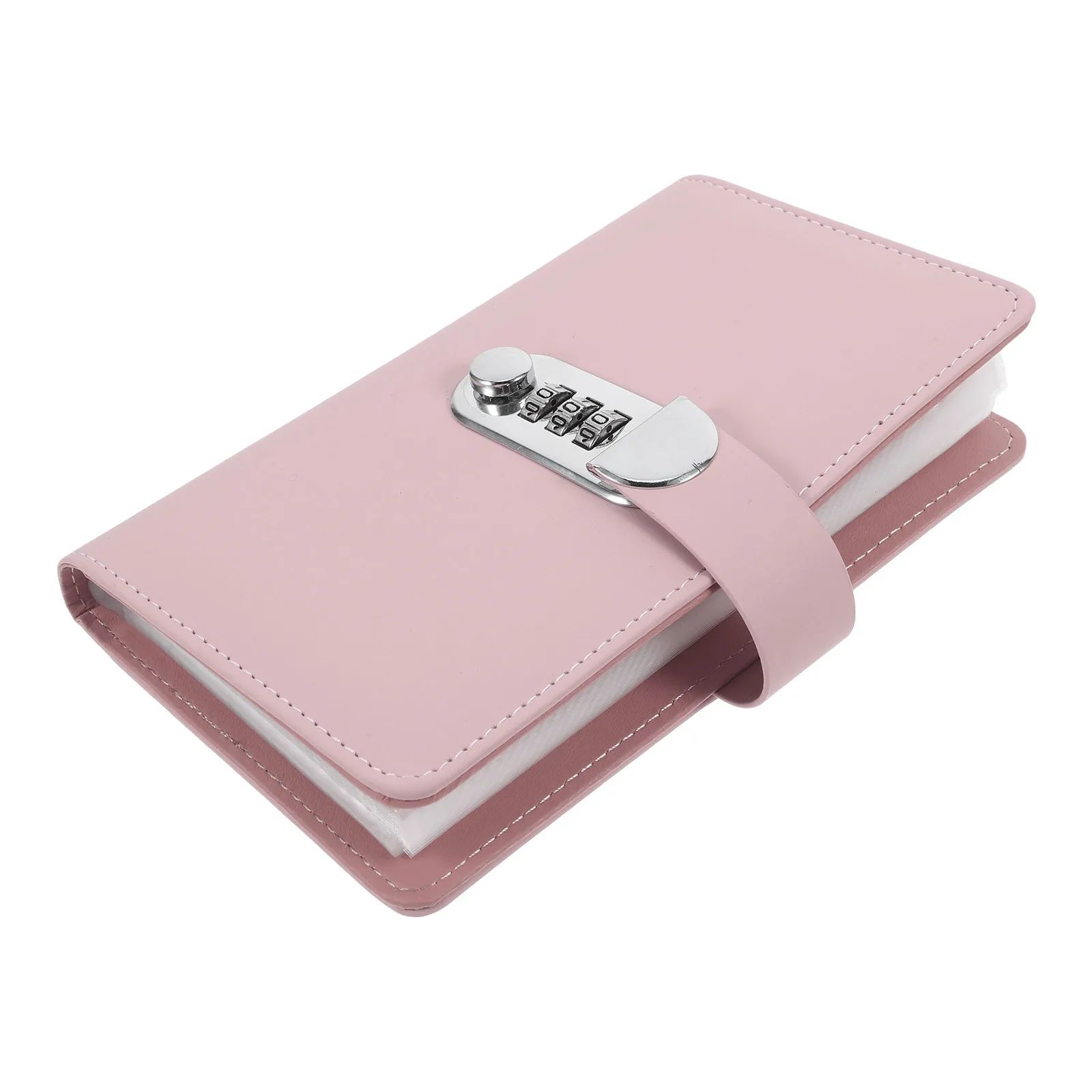 Cash Saving Book Password Lock Large Capacity Money Storage Organizer Dual-Sided Slots Bills Receipts Cards Savings Tracker
