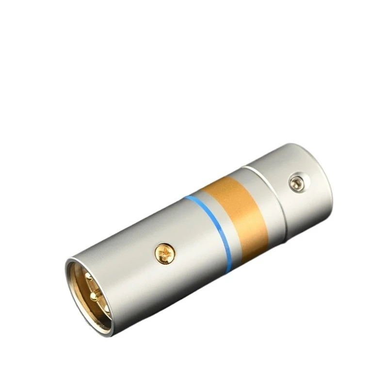 For Fever Pure Copper Gold-plated Three-core Kanon Head Male and Female Caron Connector XLR Sound