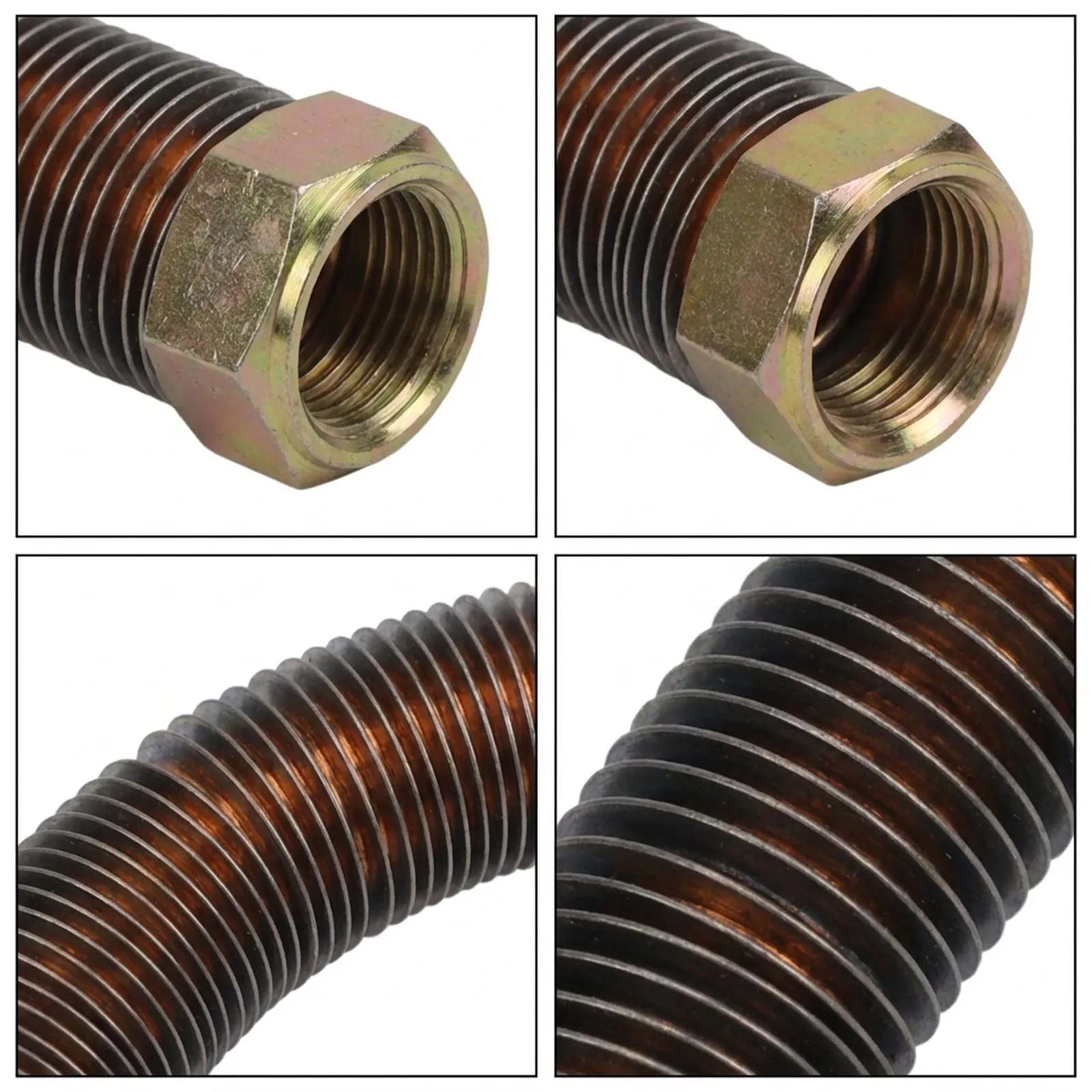 Air Compressor for exhaust Discharge Tube for Pump Head Use Constructed with Aluminum Alloy and Brass Compatible with Various