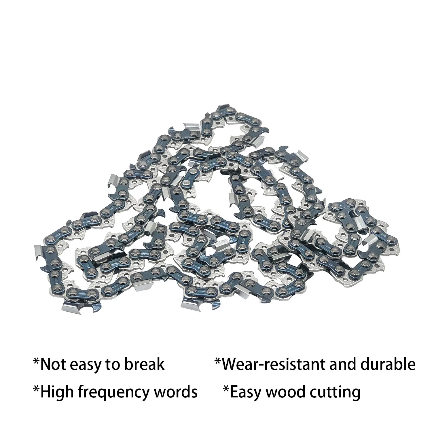 Delixi 20-inch chain set is suitable for 20-inch gasoline chain saw metal guide plate and chain parts chain saw replacement blad