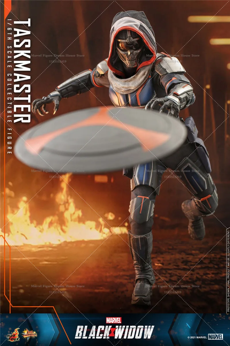 HOTTOYS MMS602 1/6 Scale Marvel Taskmaster Anthony Perfect Exactness Copy Skills 12-inch Full Set Action Figure Male Soldier