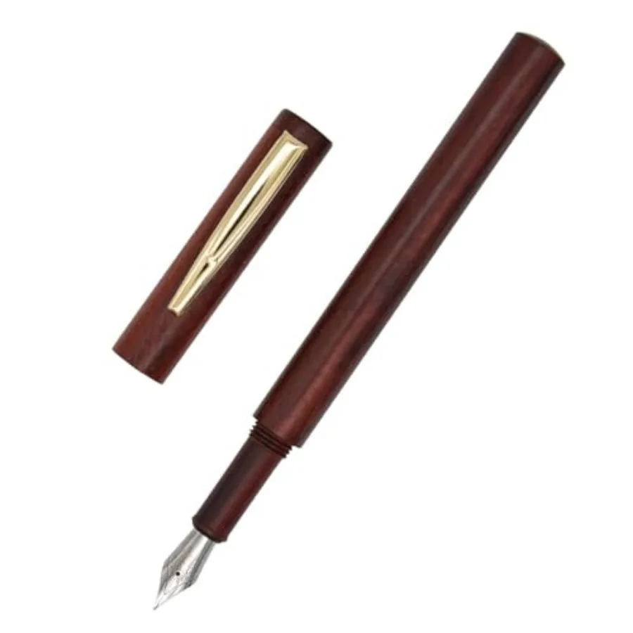

Handcrafted Wooden Fountain Pen Fine Nib Fountain Pen Office Stationery Supplies