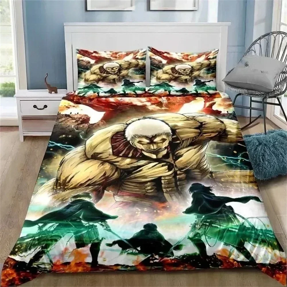 parure-de-lit-anime-attaque-sur-titan-housse-de-couette-douce-avec-taies-d'oreiller-1-2-pieces-pour-enfants-et-adultes-housse-de-couette-en-microfibre