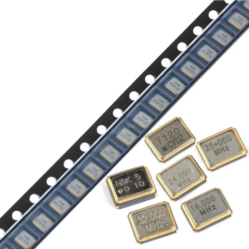 10 قطعة 3225 SMD مذبذب كريستال كوارتز سلبي 24 ميجا هرتز 16 ميجا هرتز 25 ميجا هرتز 12 ميجا هرتز 32 ميجا هرتز 10 ميجا هرتز 16 متر 25 متر هرتز 24.000 16.000 25.000 32.000 ميجا هرتز
