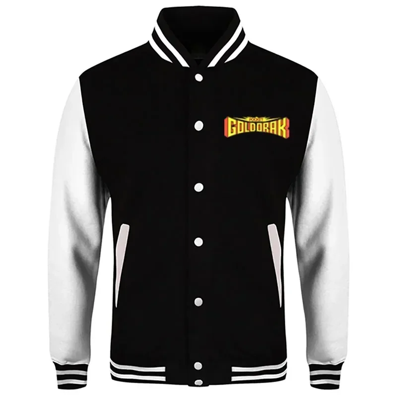 2021 New Goldorak jacket jacket men's street trend wild pilot baseball uniform couple casual loose jacket