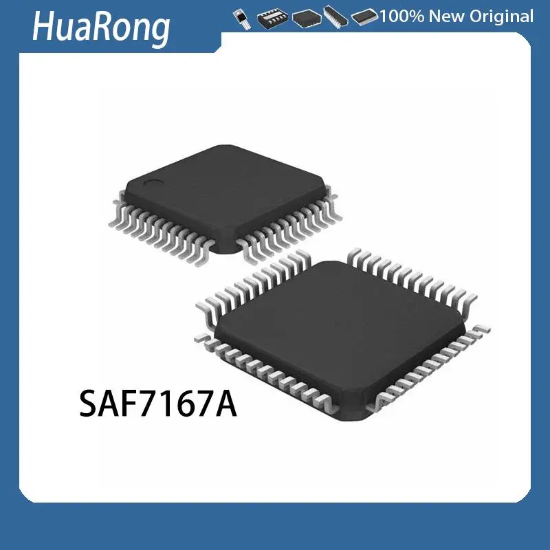 

100% New Original 2PCS SAF7167A SAF7167 LQFP-48