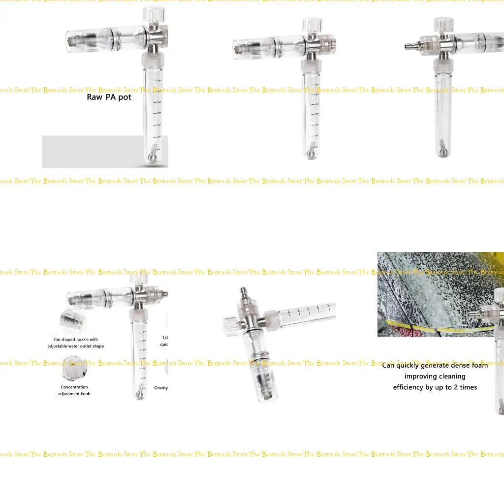 

12pf Car Foam Cannons Actedment Actedment для эффективной очистки транспортных средств создает плотный Sud с шайбами