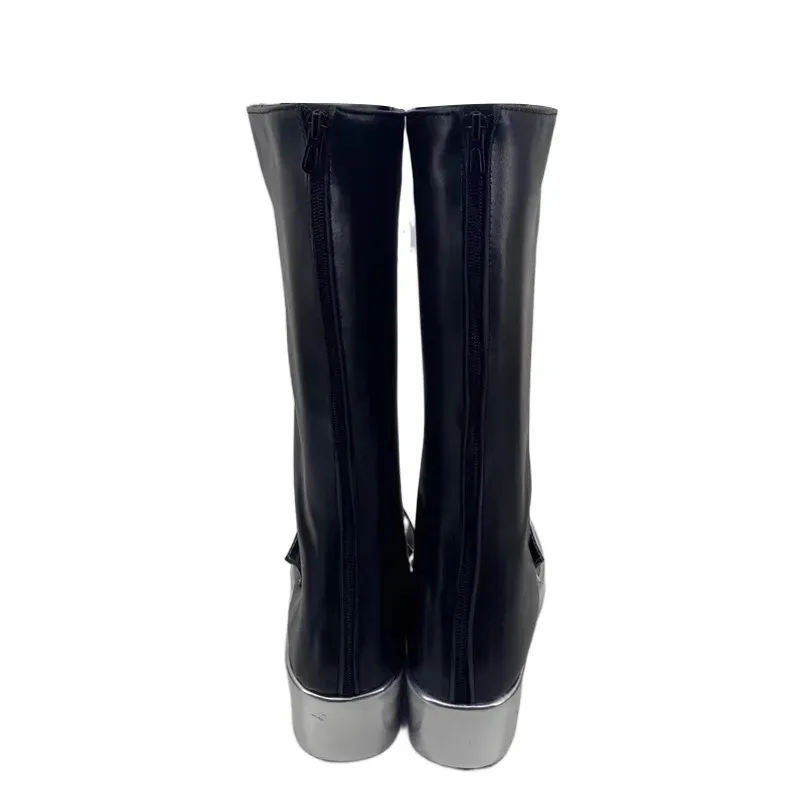 

DY20Fate/Stay Night Archer EMIYA Косплей Костюм Обувь Аниме Сапоги из искусственной кожи ручной работы25